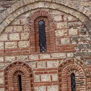 South facade of the narthex