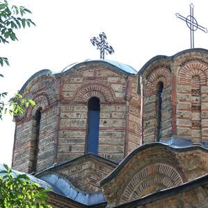 The main dome and the northwest dome