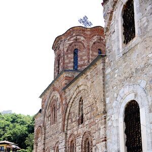 Northwest view of the church