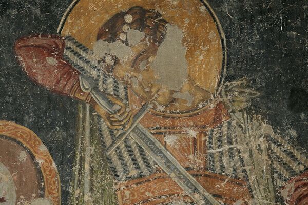 Holy Warrior Demetrius, detail