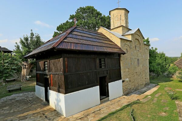 Southwestern View of the Church