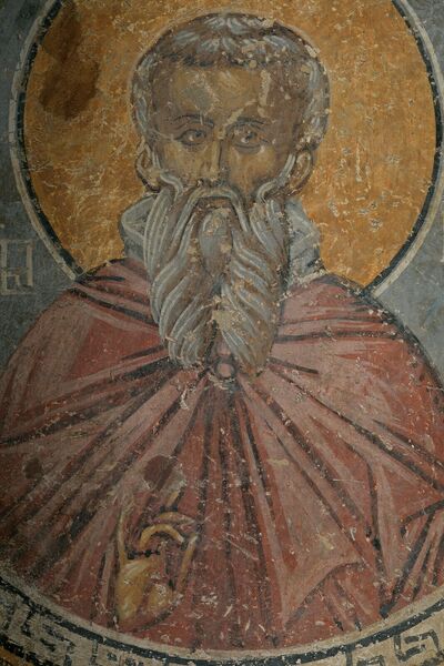 Saint Paisius, detail