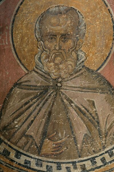 Saint Paphnutius, detail