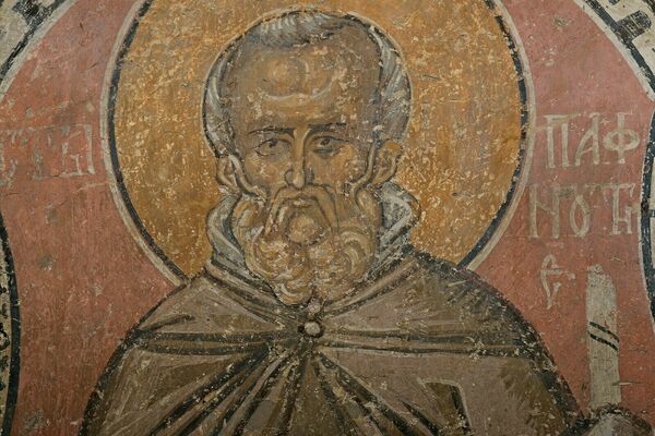 Saint Paphnutius, detail