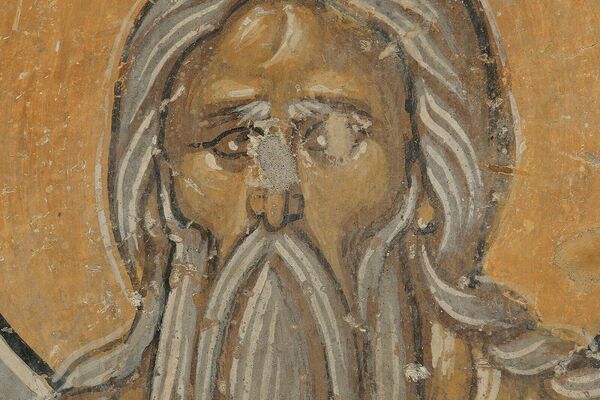 Saint Macarius of Egypt, detail