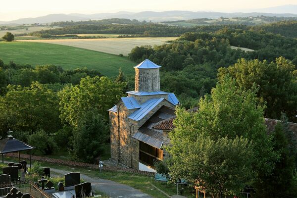 View of the Church from the Northwest