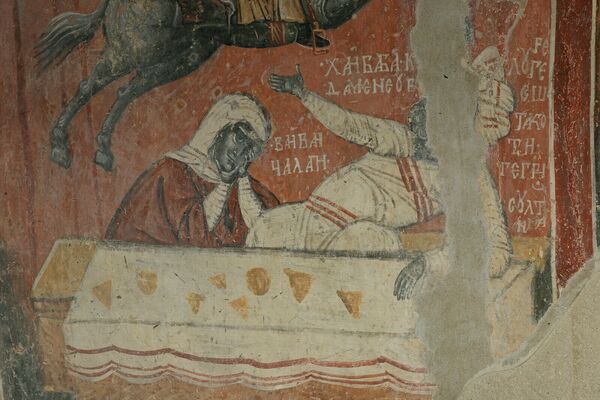 Saint Nicholas Rescues Basil from Captivity, detail