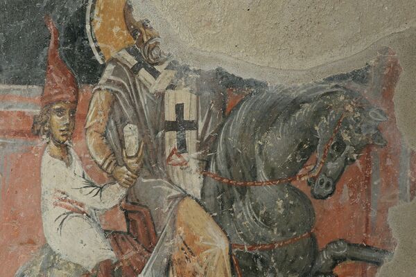 Saint Nicholas Rescues Basil from Captivity, detail