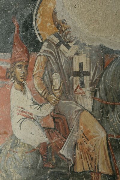 Saint Nicholas Rescues Basil from Captivity, detail