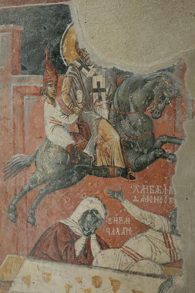 Saint Nicholas Rescues Basil from Captivity