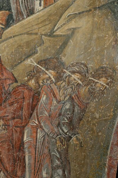 Saint Nicholas Rescues Three Men from Execution, detail