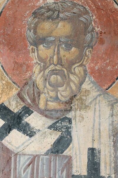 Saint Peter of Alexandria, detail