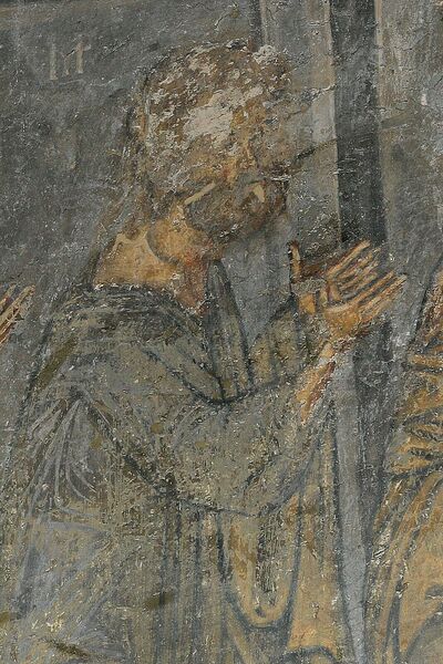 Communion of the Apostles, detail