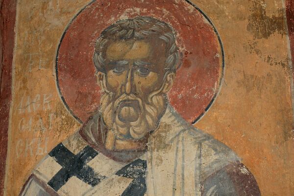 Saint Peter of Alexandria, detail