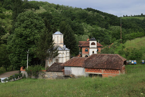 The monastery from the east side