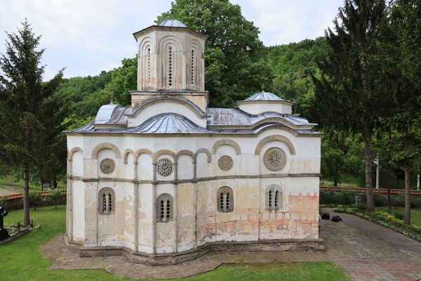 North side of the church