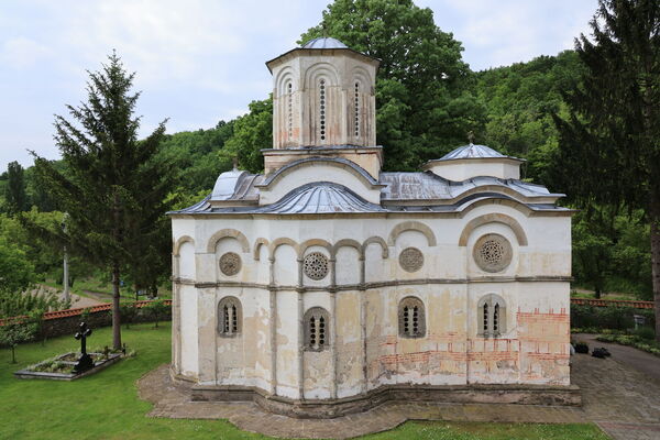 North side of the church