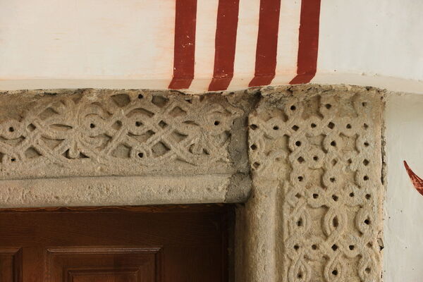 South portal of the chancel, detail