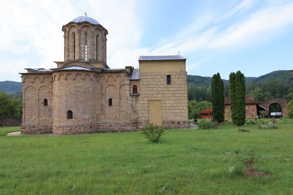 North side of the church