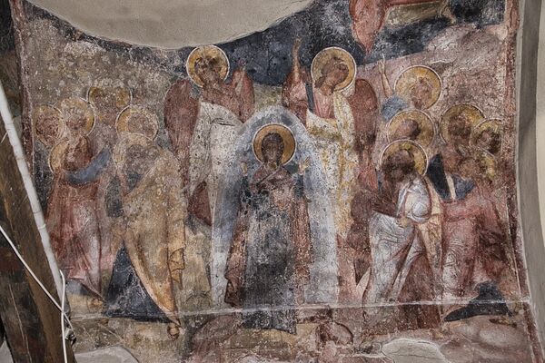 Ascension of Christ, detail