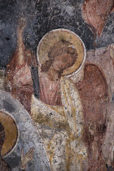 Ascension of Christ, detail
