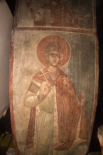 St. Procopius, detail