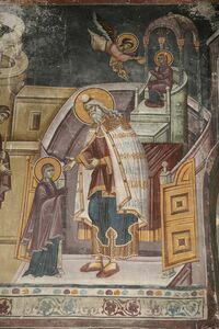 The Presentation of the Mother of God in the Temple, detail