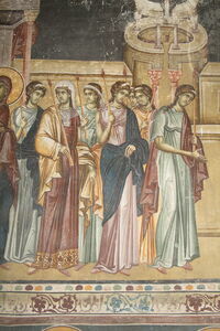 The Presentation of the Mother of God in the Temple, detail