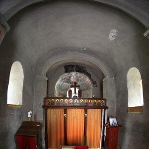 View towards the sanctuary