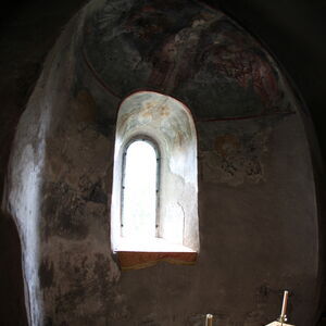 Altar apse and the south part of the sanctuary