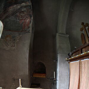 Altar apse and the south part of the sanctuary