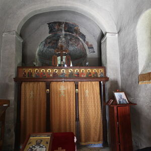 View towards the sanctuary