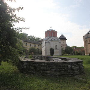 The remains of the Church of Saint John the Baptist