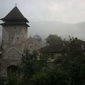 View of the tower from the west