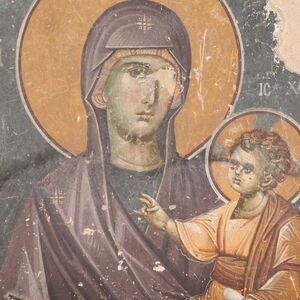 The Mother of God with infant Christ