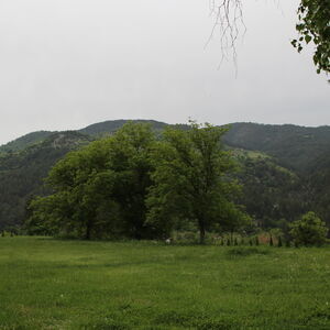 View towards eastern gate and the walls