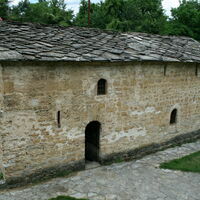 View of the southwest side of church